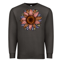 Smoke usa flag camouflage leopard sunflower Premium Sweatshirt - Artiststas