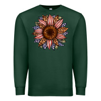 Sports Green usa flag camouflage leopard sunflower Premium Sweatshirt - Artiststas