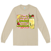 Mushroom when life gives you lemons make lemonade Long Sleeve Tee - texasbilliewilder