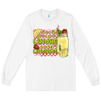 White when life gives you lemons make lemonade Long Sleeve Tee - texasbilliewilder