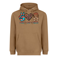 Toasted Coconut peace love easter Heavyweight Hoodie - JahusDesignShop