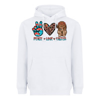 White peace love easter Heavyweight Hoodie - JahusDesignShop