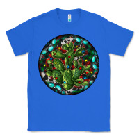 True Royal Christmas Santa Claus round Classic Tee - RanaPortraitStore