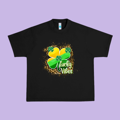 Lucky Vibes Urban Heavy Tee Designed By Ranaportraitstore