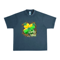 Midnight Navy lucky vibes Urban Heavy Tee - RanaPortraitStore