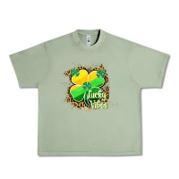 Oil Green lucky vibes Urban Heavy Tee - RanaPortraitStore