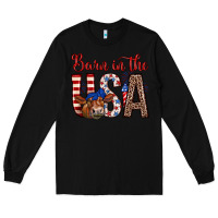 Black barn in the usa Long Sleeve Tee - Zillion Design Studio