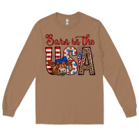 Toasted Coconut barn in the usa Long Sleeve Tee - Zillion Design Studio
