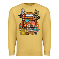 Antique Gold farm truck,fall Premium Sweatshirt - JahusDesignShop