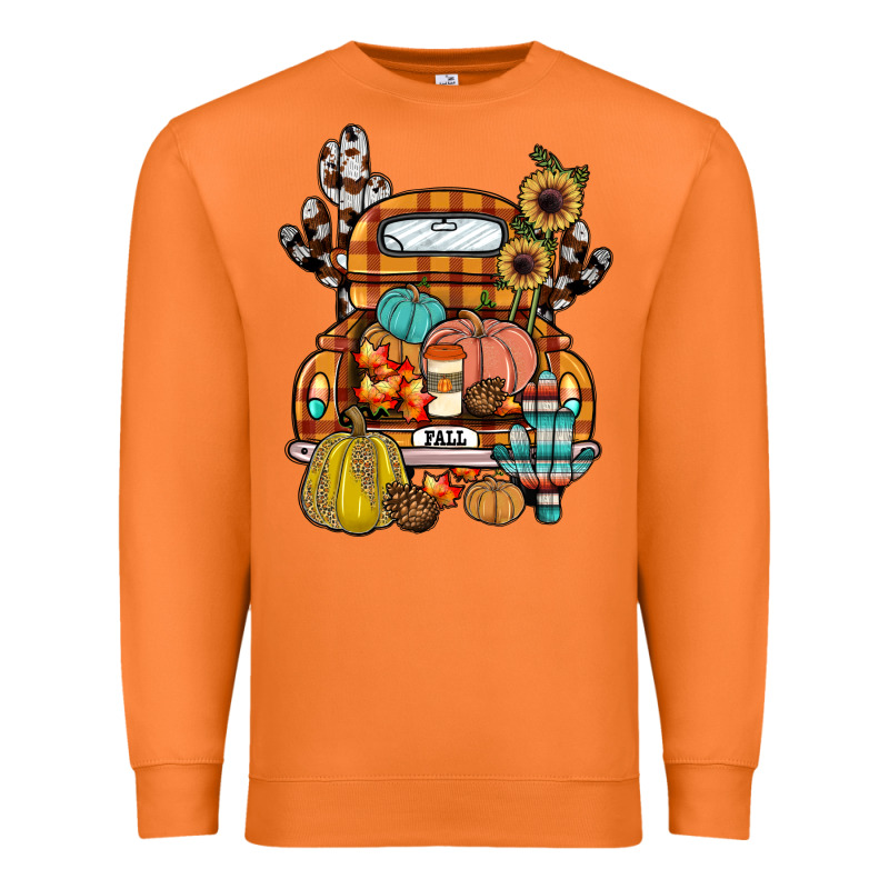 Farm Truck,fall Premium Sweatshirt by JahusDesignShop | Teevron