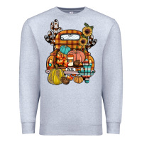 Heather Grey farm truck,fall Premium Sweatshirt - JahusDesignShop