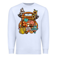 White farm truck,fall Premium Sweatshirt - JahusDesignShop