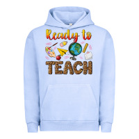 Pigment Grape Ice ready to teach Urban Hoodie - NancyCooperArtShop
