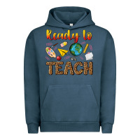 Pigment Midnight Navy ready to teach Urban Hoodie - NancyCooperArtShop