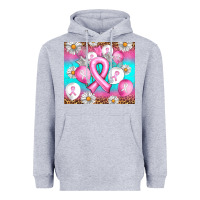 Heather Grey Breast cancer balloon Heavyweight Hoodie - Artiststas