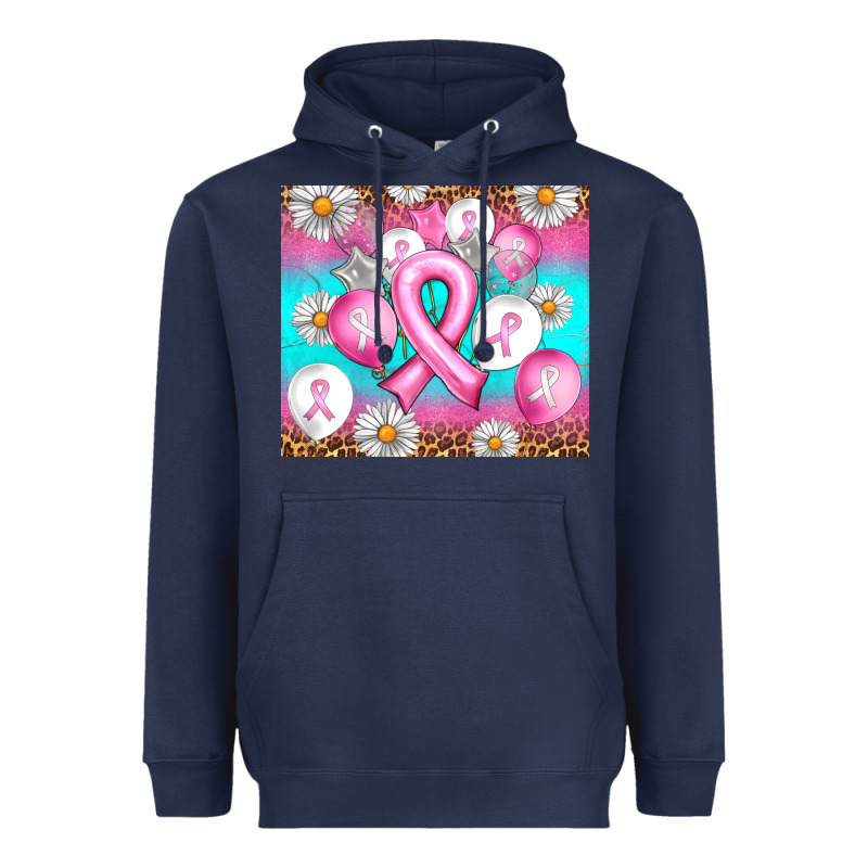 Breast Cancer Balloon Heavyweight Hoodie by Artiststas | Teevron