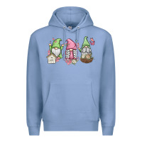 Colony Blue spring gnomes Premium Hoodie - MaliasSmallBusiness