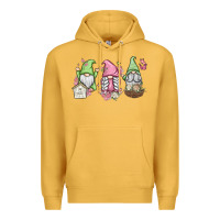 Mustard spring gnomes Premium Hoodie - MaliasSmallBusiness