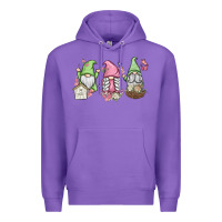 Purple spring gnomes Premium Hoodie - MaliasSmallBusiness