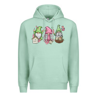 Seafoam spring gnomes Premium Hoodie - MaliasSmallBusiness