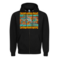 Black made to worship tumbler Zipper Hoodie - HRA Design Shop