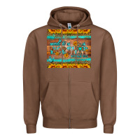 Chestnut made to worship tumbler Zipper Hoodie - HRA Design Shop