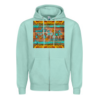 Seafoam made to worship tumbler Zipper Hoodie - HRA Design Shop