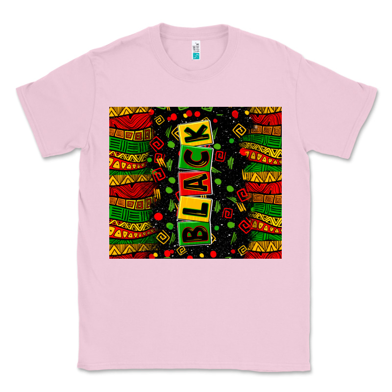 Black License Letters Classic Tee by Zillion Design Studio | Teevron