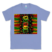 Colony Blue black license letters Classic Tee - Zillion Design Studio