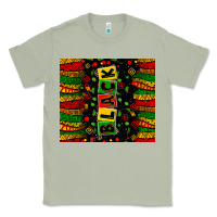 Matcha black license letters Classic Tee - Zillion Design Studio