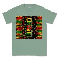 Sage black license letters Classic Tee - Zillion Design Studio
