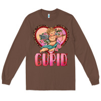 Chestnut cupid heart Long Sleeve Tee - RanaPortraitStore