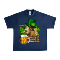 Navy st. patricks day goat and beer Urban Heavy Tee - RanaPortraitStore