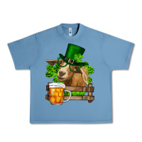 Pebble Blue st. patricks day goat and beer Urban Heavy Tee - RanaPortraitStore