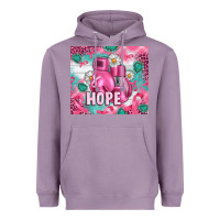 Lavender Breast Cancer Boxing Gloves Heavyweight Hoodie - Artiststas