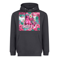 Smoke Breast Cancer Boxing Gloves Heavyweight Hoodie - Artiststas
