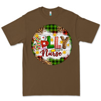 Cacao Christmas Jolly Nurse Premium Tee - Artiststas