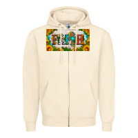 Sandshell faith cross and sunflower license plate Zipper Hoodie - HRA Design Shop