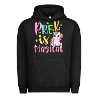 Pigment Black pre k is magical Urban Hoodie - NancyCooperArtShop