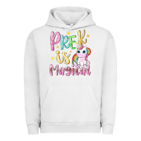 Pigment Lunar Rock pre k is magical Urban Hoodie - NancyCooperArtShop