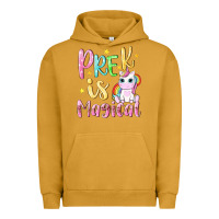 Pigment Peanut Butter pre k is magical Urban Hoodie - NancyCooperArtShop