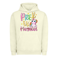 Pigment Pistachio pre k is magical Urban Hoodie - NancyCooperArtShop