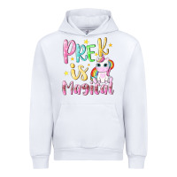 White pre k is magical Urban Hoodie - NancyCooperArtShop