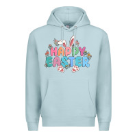 Blue Mist happy easter Premium Hoodie - MaliasSmallBusiness