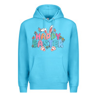 Ocean Blue happy easter Premium Hoodie - MaliasSmallBusiness