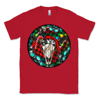 Red Christmas skull Classic Tee - RanaPortraitStore