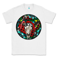 White Christmas skull Classic Tee - RanaPortraitStore