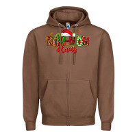 Chestnut christmas mom mom claus Zipper Hoodie - FaDigitalArtStudio