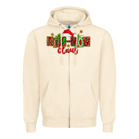 Sandshell christmas mom mom claus Zipper Hoodie - FaDigitalArtStudio