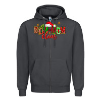 Smoke christmas mom mom claus Zipper Hoodie - FaDigitalArtStudio
